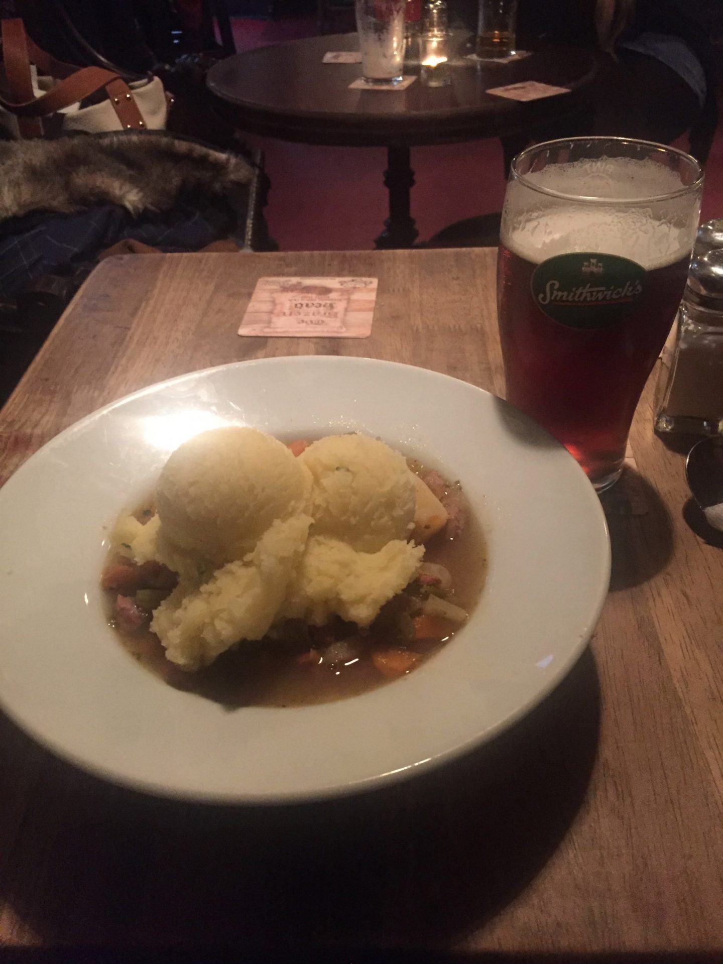 beef and guinness stew dublin ireland