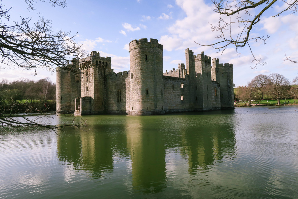Bodiam Castle, castles in England to visit