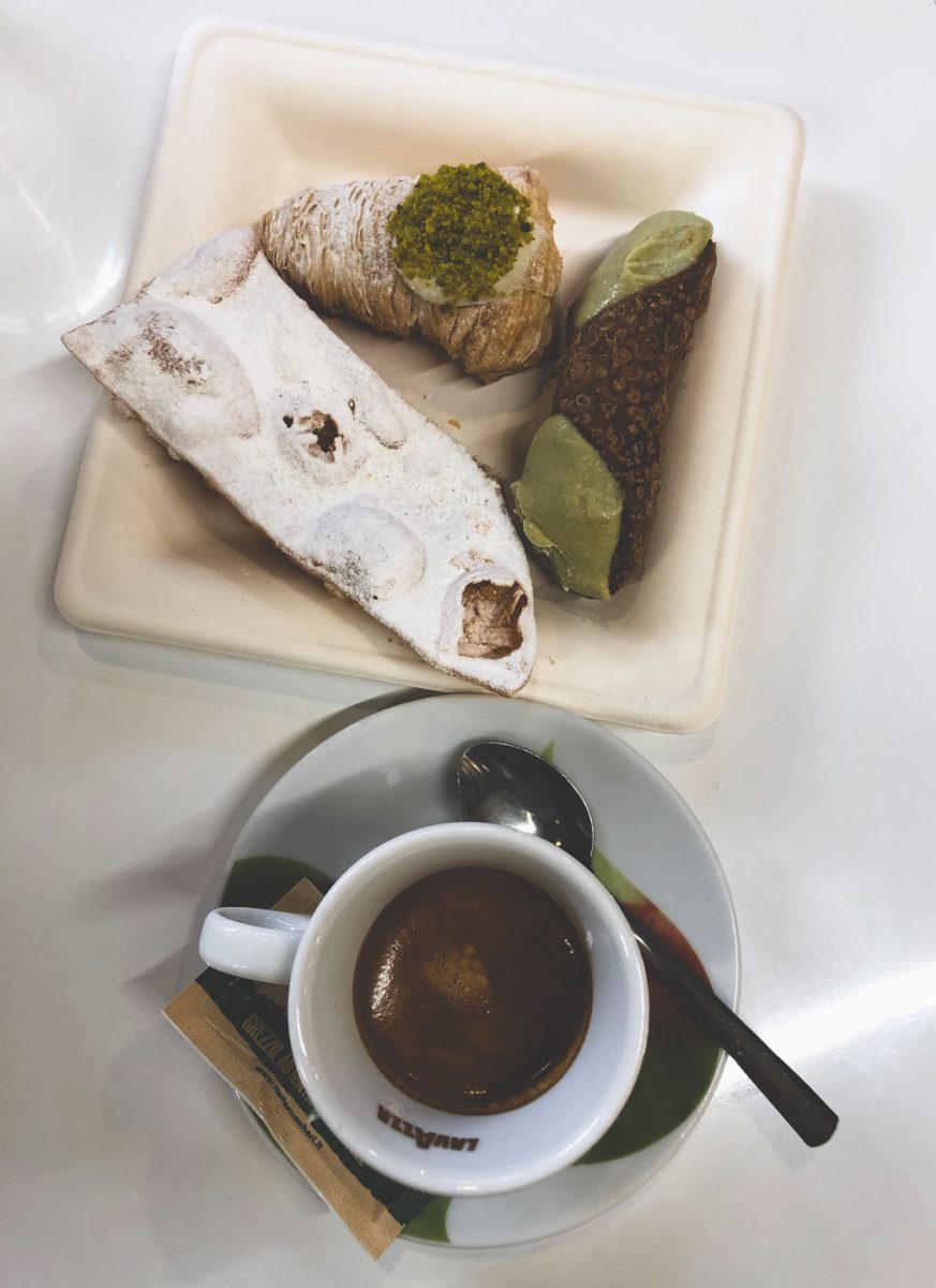 espresso pastries cannolo eataly