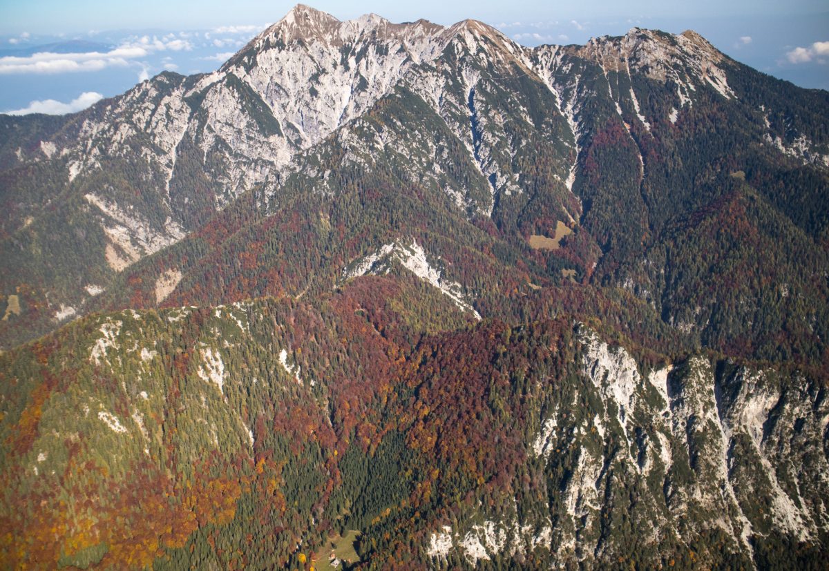 flying over slovenia 