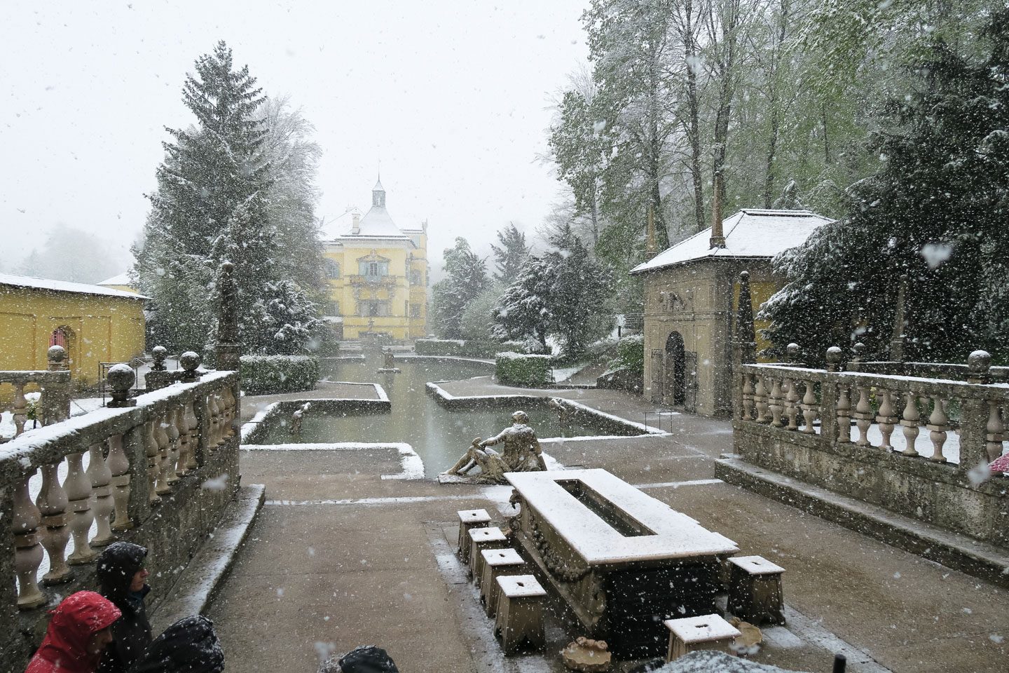 hellbrunn trick fountains