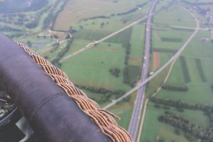 hot air balloon in slovenia