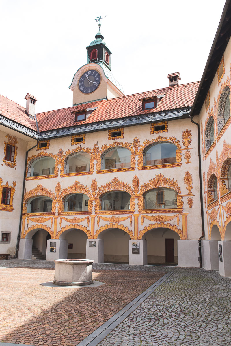 Gewerkenegg Castle Idrija Slovenia