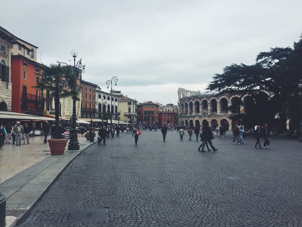 Piazza Brá Verona Italy