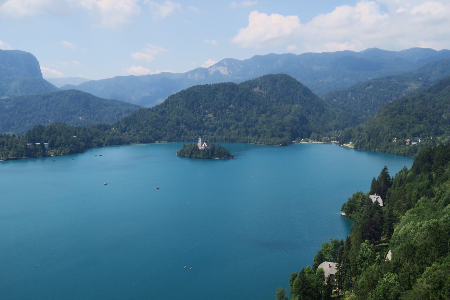 Lake Bled and the island