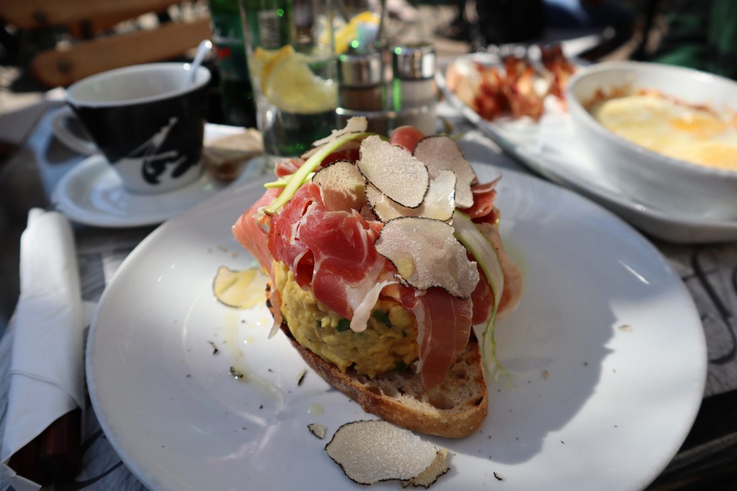 breakfast in Ljubljana
