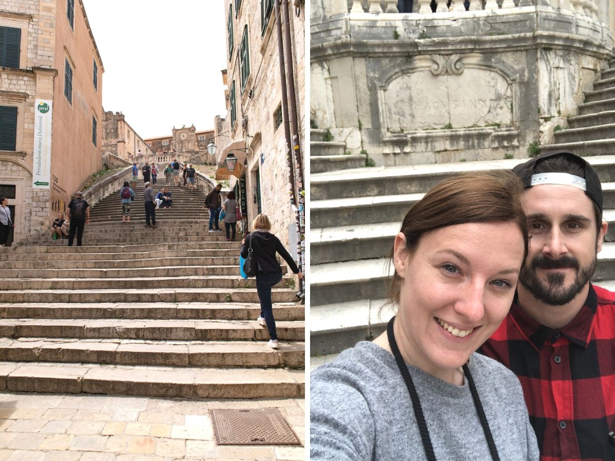 Jesuit Stairs Dubrovnik Game of Thrones Shame Scene
