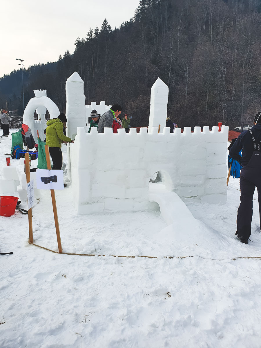 snow castle