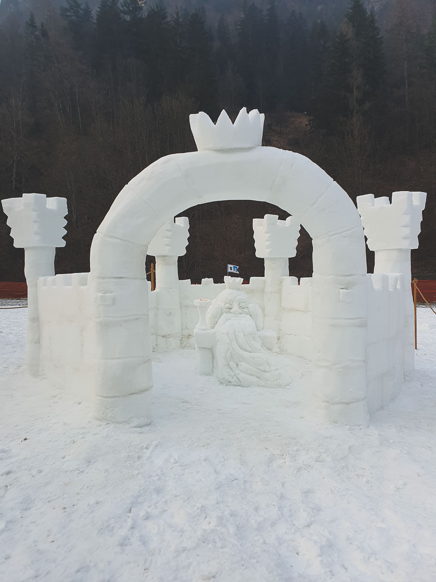snow castle