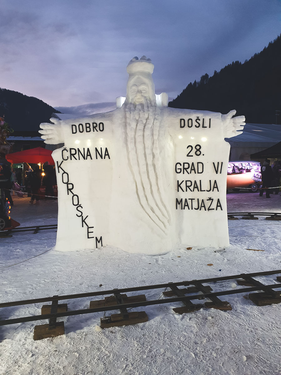 king matjaz snow castles