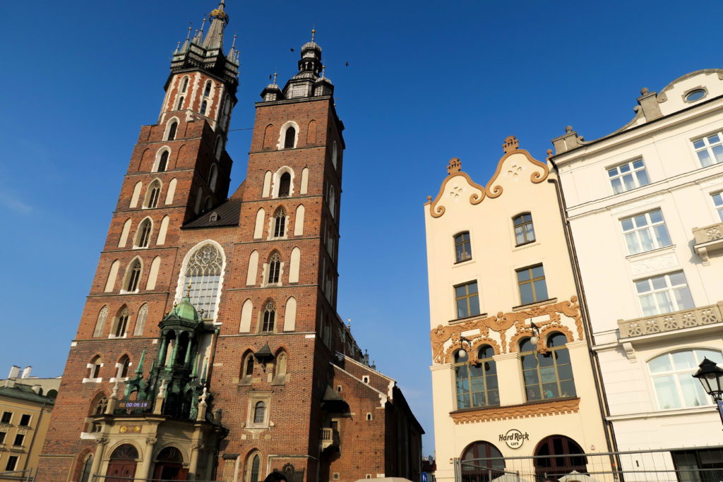 st marys basilica krakow poland