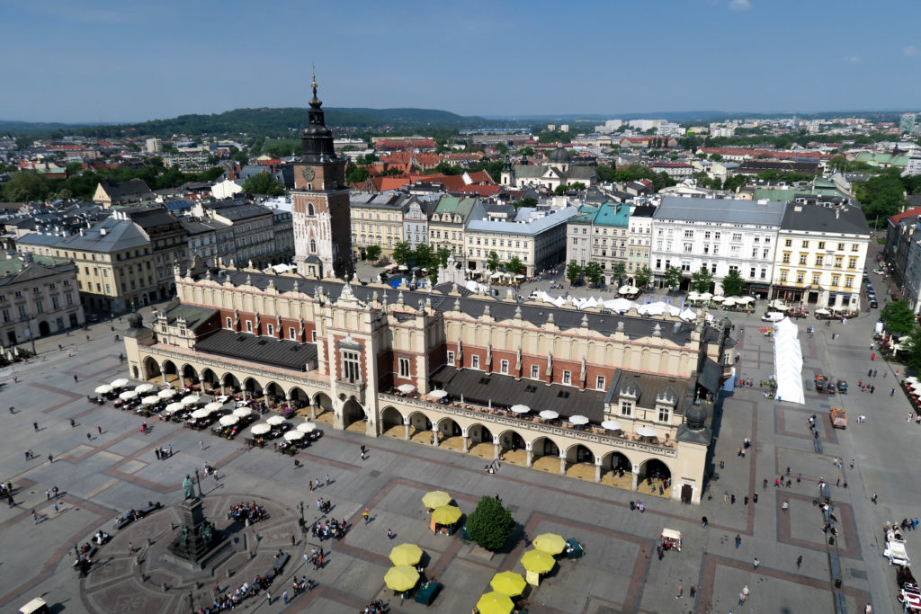 krakow poland main square