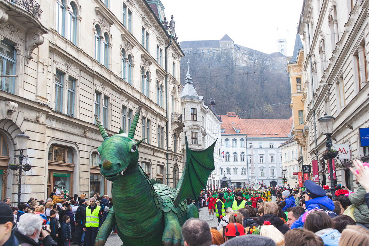 dragon parade ljubljana
