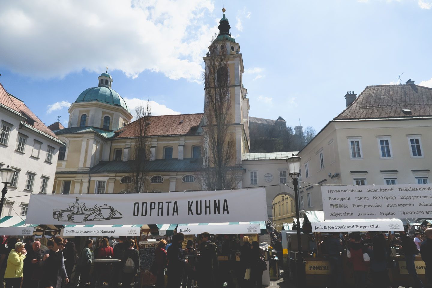 odprta kuhna