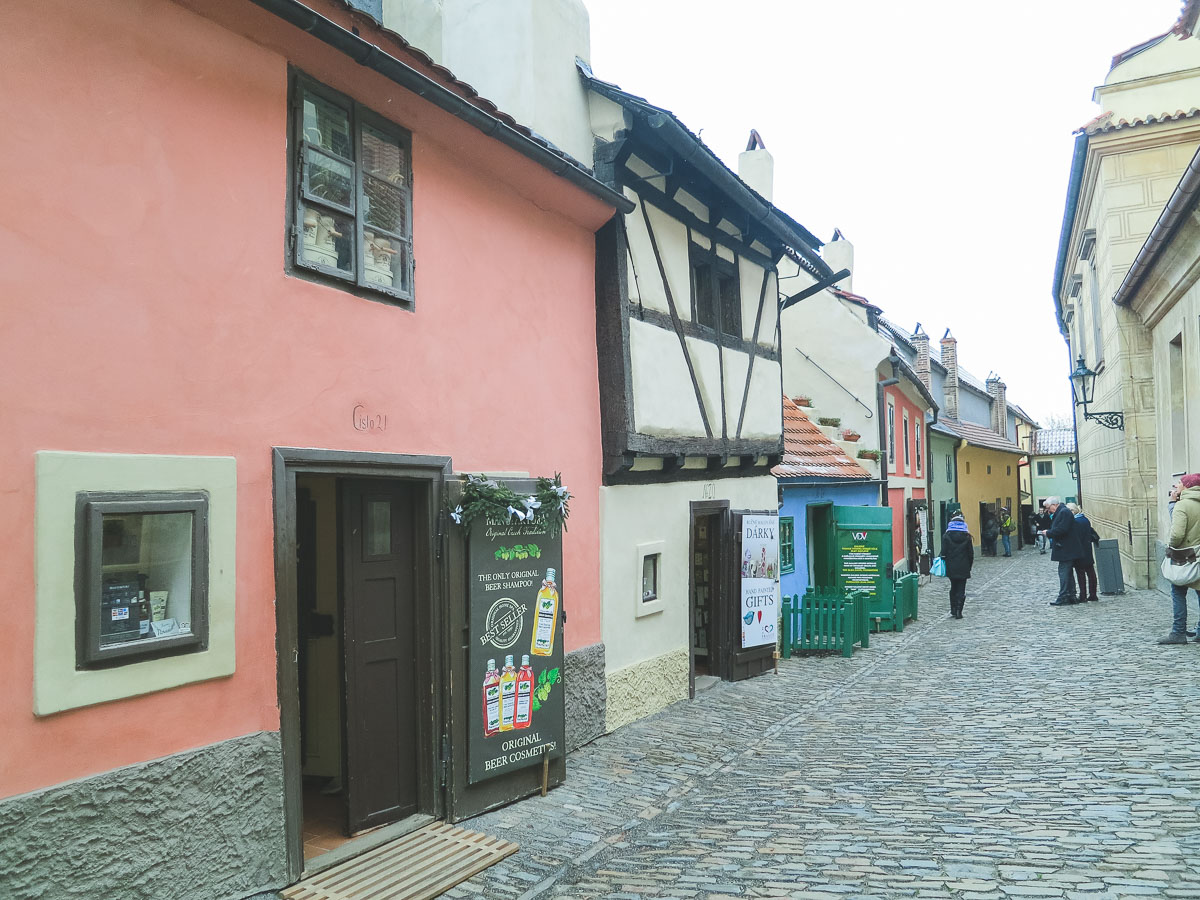 medieval prague - golden lane