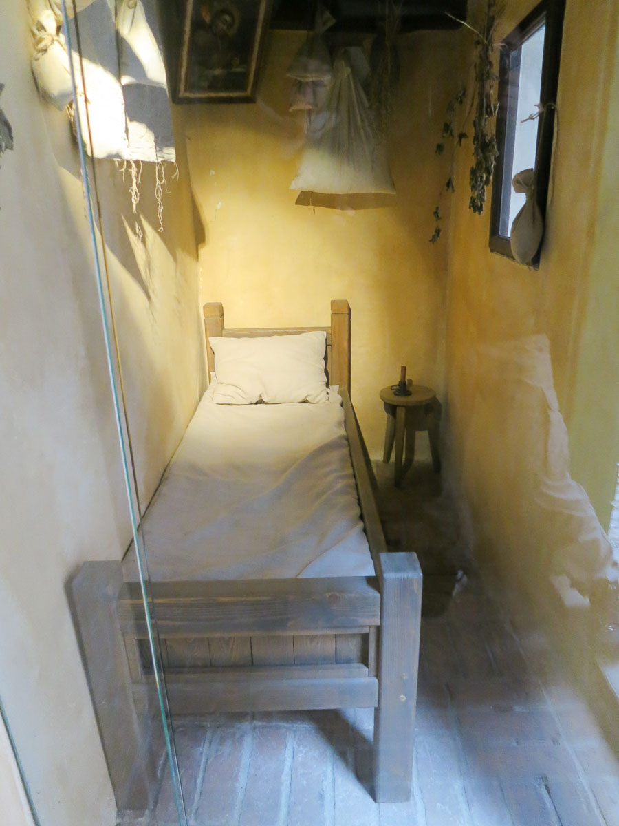 Inside Golden Lane home in Prague