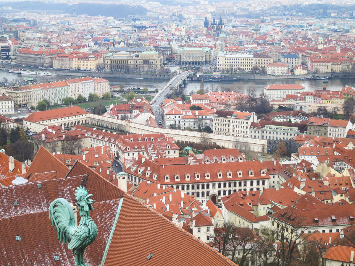 Prague from above