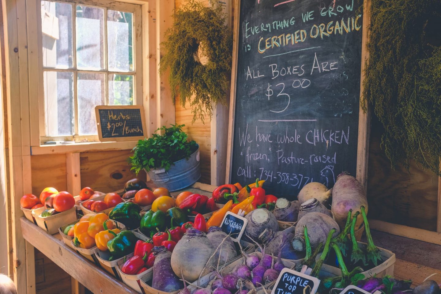 sustainability tip: shop farmers markets
