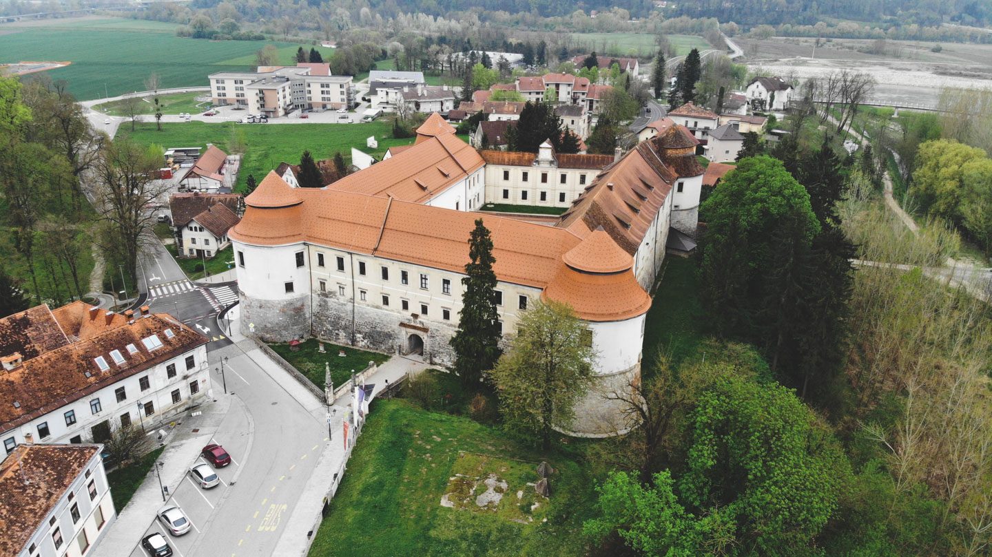 Slovenian Castle Brežica