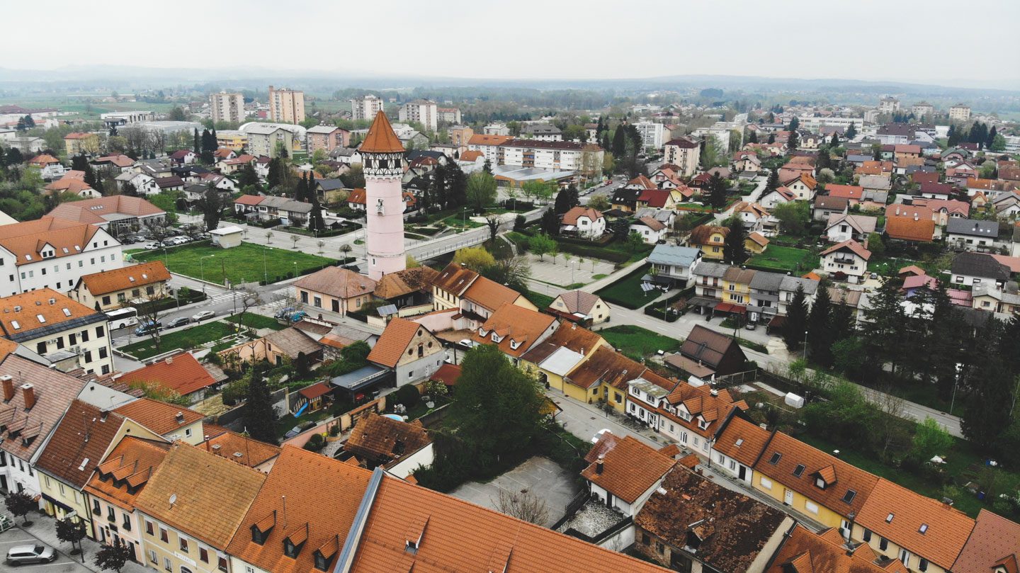 Slovenian castle Brežica