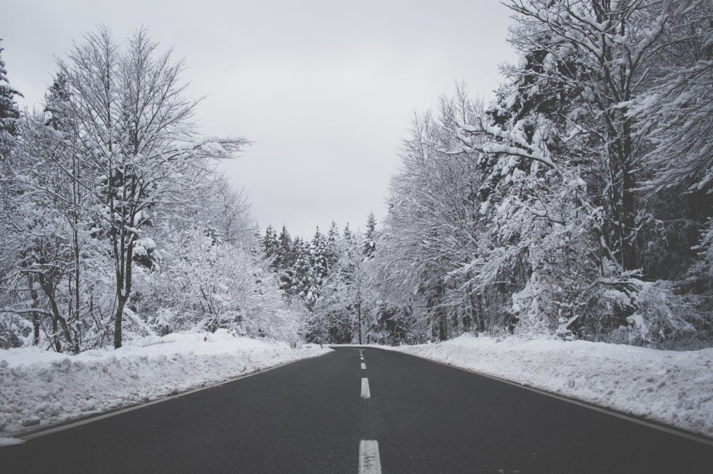 Snow in Rakitna Slovenia