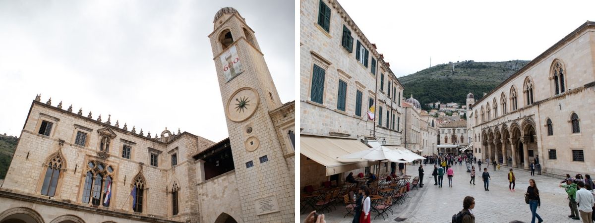 Spozna Palace in Old City Dubrovnik
