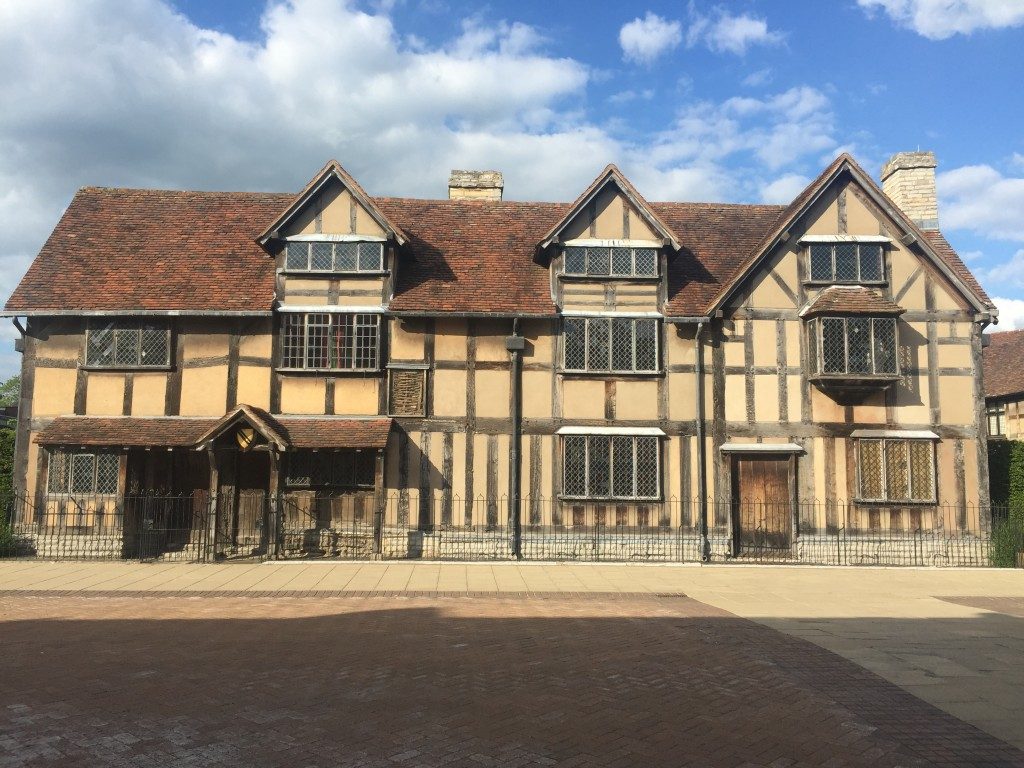 Stratford-upon-Avon shakespeare birthplace england