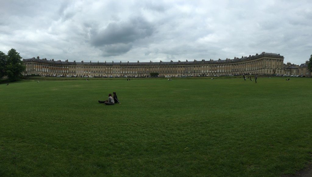 the Royal Crescent bath england