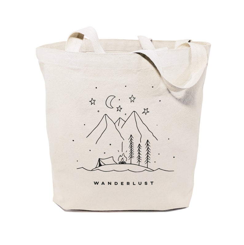 wanderlust tote bag gifts for travelers