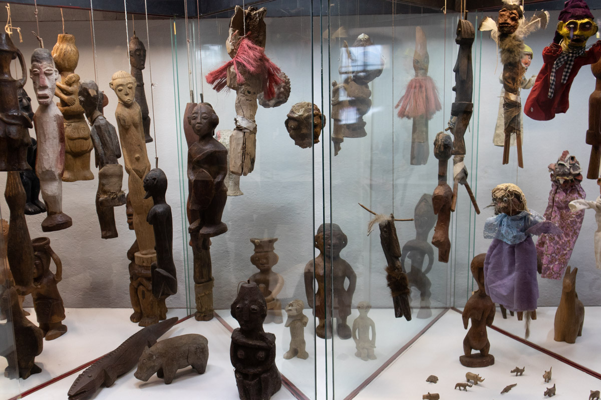 African puppets - Velenje Museum