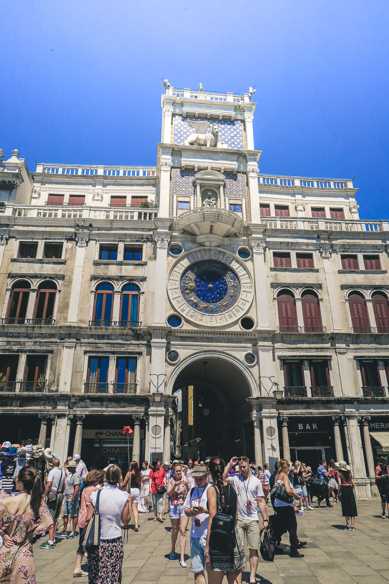 venice st marks clock tower
