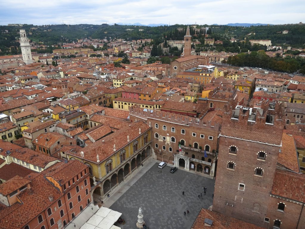 Verona Italy Torre dei Lamberti