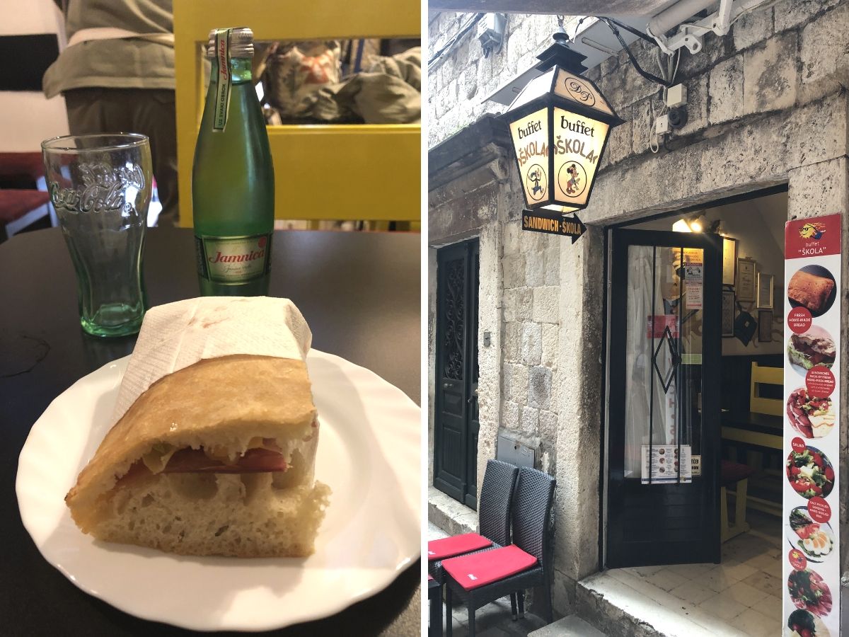 Food in Dubrovnik