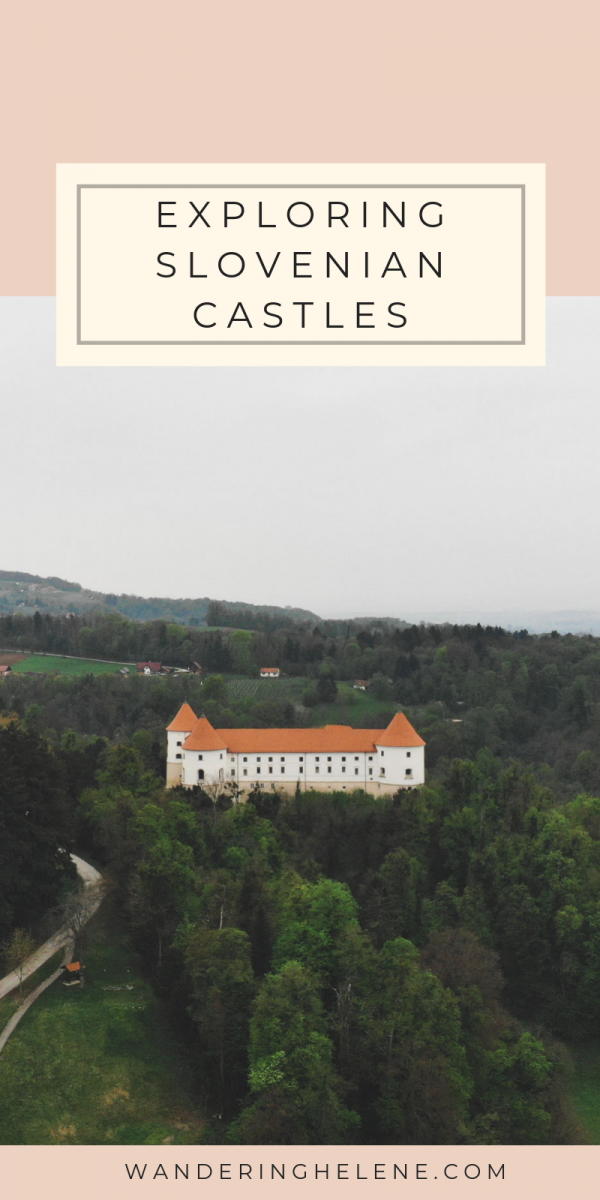 A weekend spent on the Slovenian-Croatian border exploring castles and museums. Stay overnight in Mokrice Castle, fit for a queen, with the most beautiful dining room, and explore Slovenian history at Brežice Castle. The perfect place to beat the crowds or as a stop between Zagreb and Ljubljana! #Slovenia #castles #traveldestinations #tourism #europeantravel
