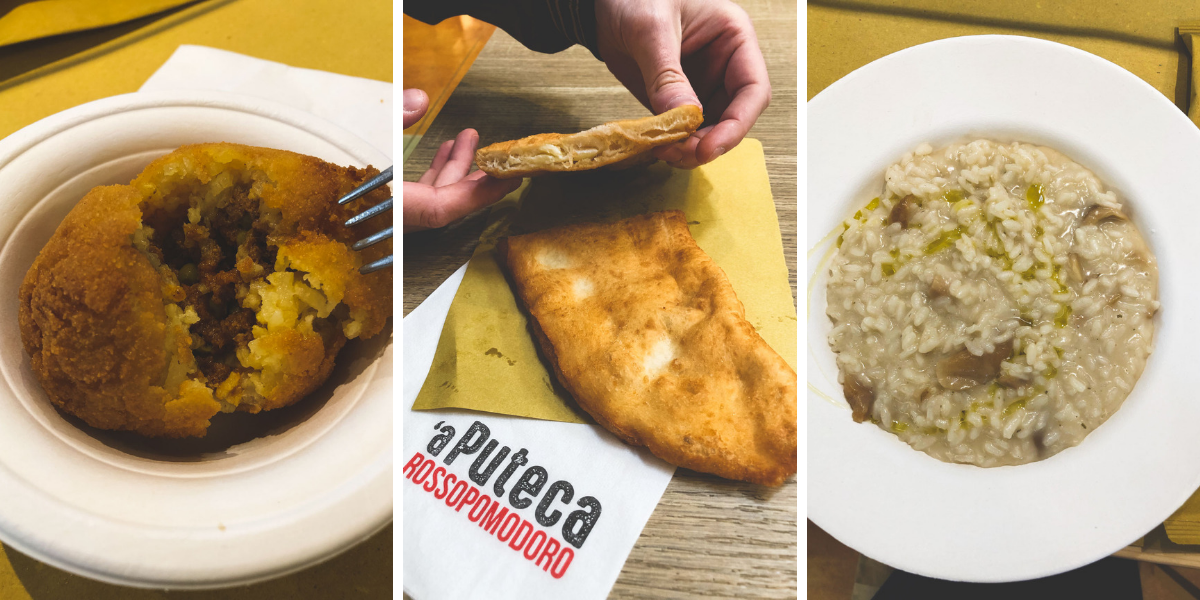 What I ate in Eataly in Bologna