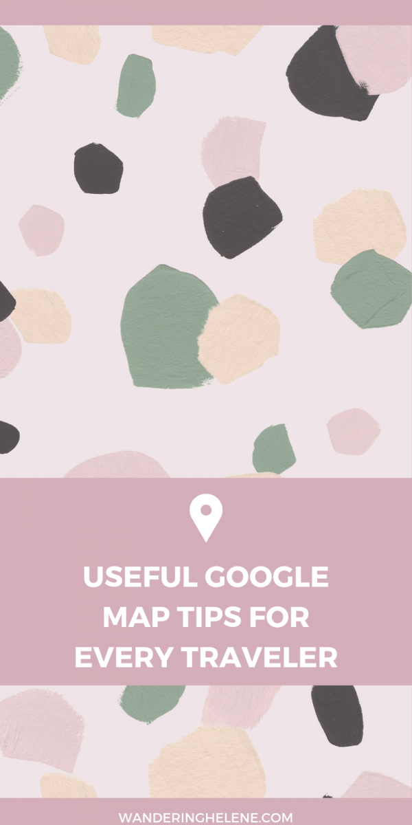 Useful Google Maps tips for all travelers! Learn how to get the most out of this free app! Make your own maps for your next trip, learn how to see more information on maps, and other tricks. #travel #traveltech #app