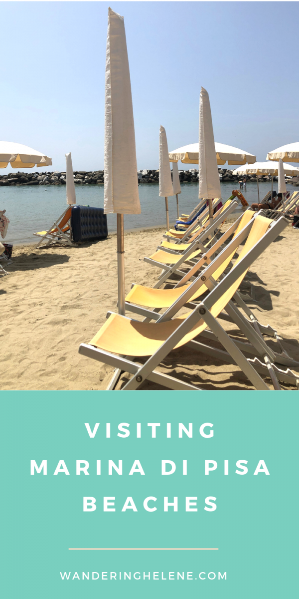 Marina di Pisa is the perfect beach near Pisa to visit! Rocky and sandy beaches, private bathing facilities, fresh seafood, and a church unlike any you have seen before. #pisa #beaches #travel #italy #italia
