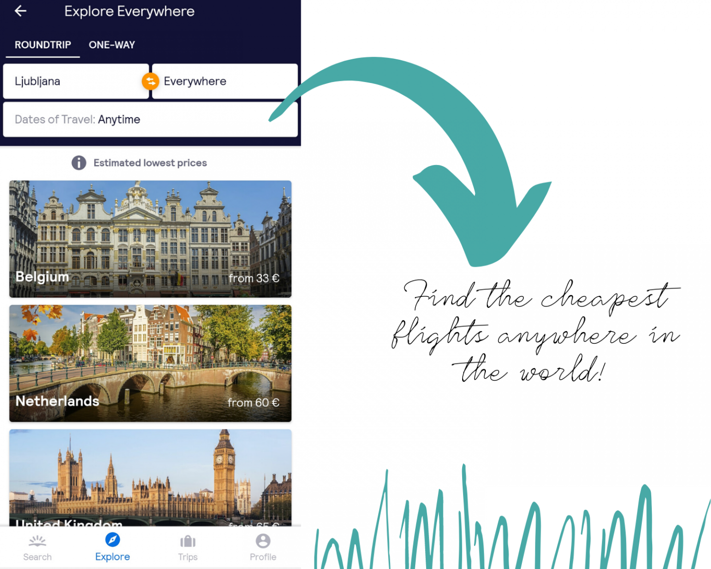travel app