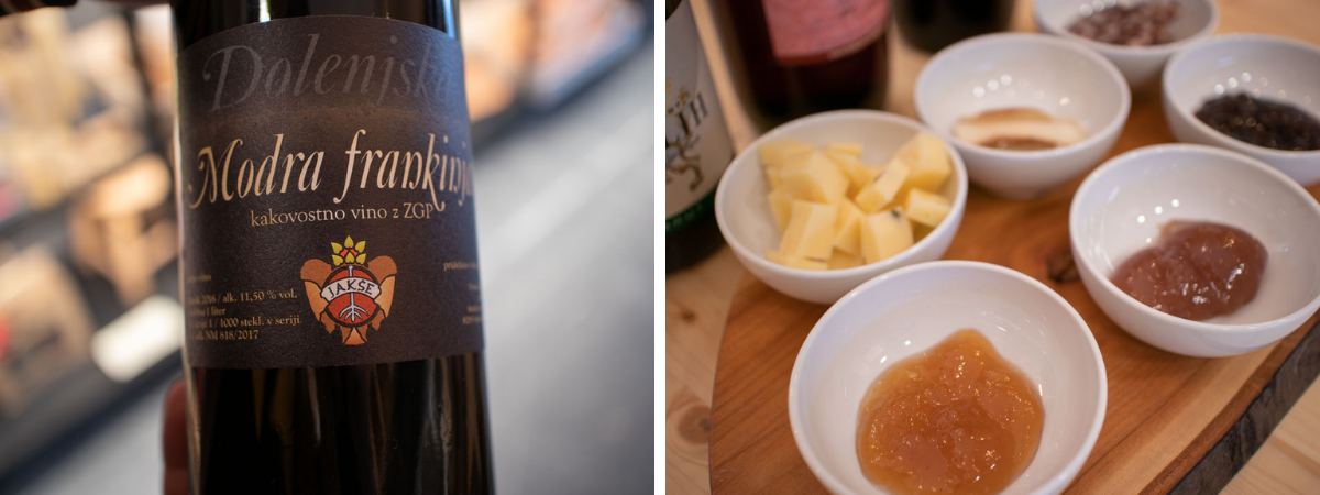 Modra Frankinja wine