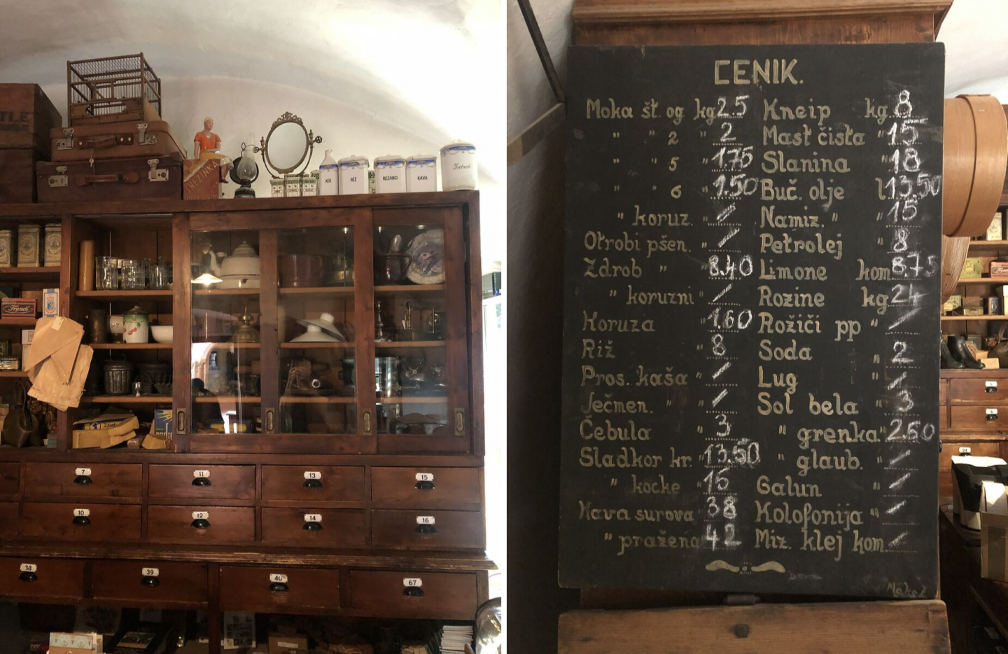 reconstruction shop from the 1930s