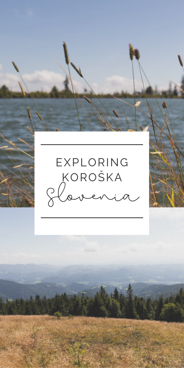 Exploring Koroška region of Slovenia. Located along the northern border with Croatia this tiny region packs a lot of adventure. The perfect place for hiking, cycling, and escaping the crowds. Learn about Slovenj Gradec, what there is to do in Koroška, and where to find some delicious local food! #slovenia #koroska #europeantravel